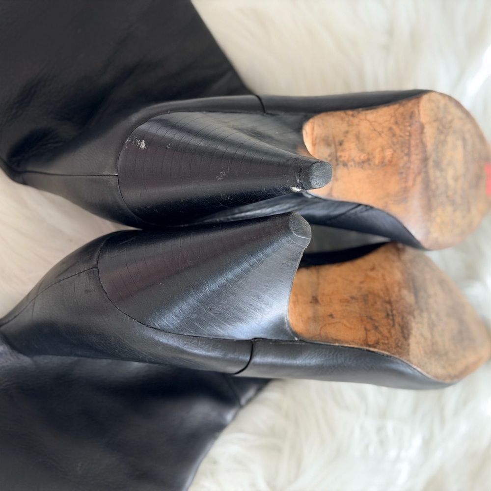 Sigerson Morrison Black Over the Knee Boots - Picture 8 of 9
